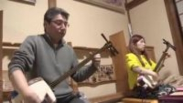 越中八尾  秋の風物詩「おわら風の盆」富山市で早くも初稽古