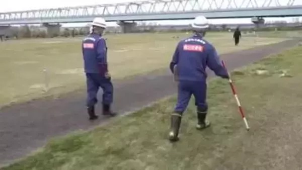 ゴールデンウィーク前に河川点検　常願寺川で安全確認「増水にはライフジャケット着用を」