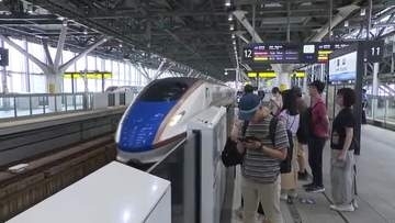 北陸新幹線のお盆予約が前年比109％　帰省ラッシュは来月8日、Uターンラッシュは16日の見通し