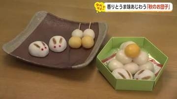 秋のお月見に食べたいおすすめ『だんご』「まるで焼き芋」秋限定だんごと七輪で自ら「焼き団子セット」