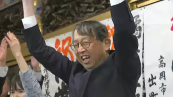 富山3区で当選確実の橘慶一郎氏 「6つのまちの一体とした発展」「真の地方創生に向かって頑張っていく」