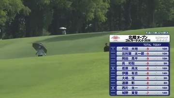 大混戦の決勝ラウンド 北陸オープンゴルフトーナメント2026 優勝かけて熱戦