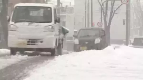 富山 25日昼前にかけ大雪に警戒を…JR高山線・城端線は24日午後3時～最終列車「運休」