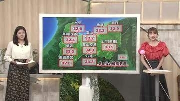 週末は蒸し暑さ続く　来週には梅雨前線が南下、富山は暑さと雨に備えを【ソラをライブ】