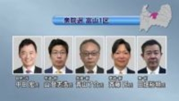 富山県内3選挙区に11人が立候補見通し　3区は参政党新人が加わり4人の争いに