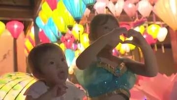 1100個のランタンが夜を彩る　なめりかわランタンまつり、今年で17回目　8・9日開催