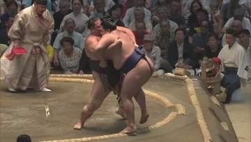 朝乃山、春場所で敗れた難敵・狼雅を撃破　連敗止める【大相撲名古屋場所 4日目結果】