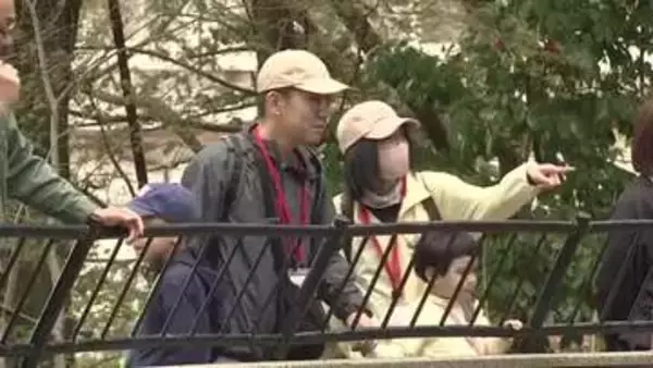 「里山の春を体感  富山市ファミリーパークで呉羽丘陵のウォーキングイベント」の画像