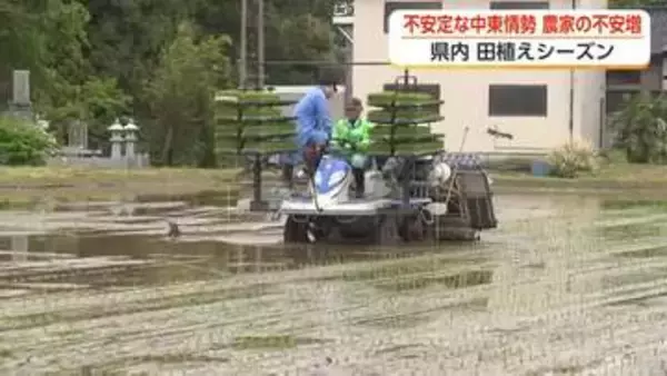 コシヒカリか、富富富か　猛暑と資材高騰に揺れる富山の田植えシーズン