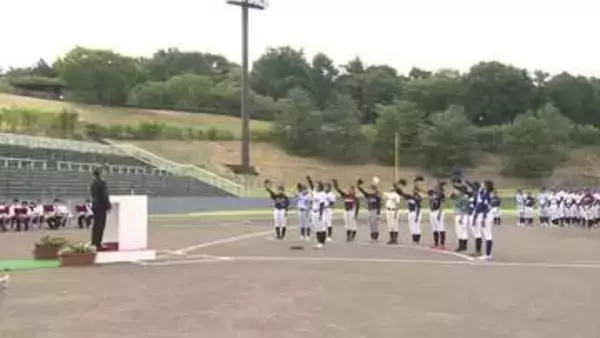全日本大学女子野球選手権 魚津市で開幕 高円宮妃久子さまご臨席し選手を激励