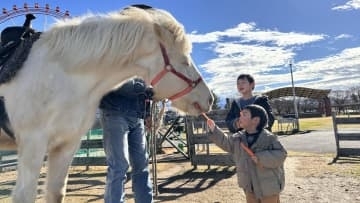 2026年は「午（うま）年」!　馬と触れあえる富山県魚津市の名所「ふれあい牧場フロンティア」で初心者から楽しめる乗馬やエサやり体験