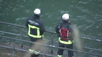 「上流からの放流により流された」砺波市の発電所工事現場で30代作業員が行方不明、ダイバーも投入し捜索続く