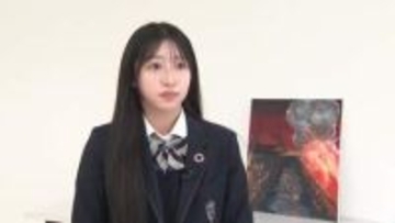 「赤黒い空」を絵に残す　富山大空襲の記憶を継ぐ18歳の挑戦