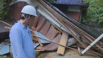 能登半島地震の修繕終えたばかりの自宅が豪雨で「全壊」　農機具が潰れ、刈り取りの見通しも立たず　それでも「やめる選択肢はない」と言い切る棚田農家　富山・氷見市