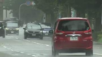 南砺市で観測史上1位の大雨　JR城端線は砺波～城端間で終日運休に