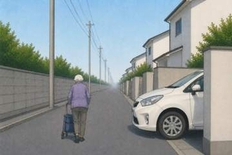 「どうして駐車スペースに収まる車を買わないの？」道路にはみ出す“迷惑駐車”に反響、警察に通報した人も