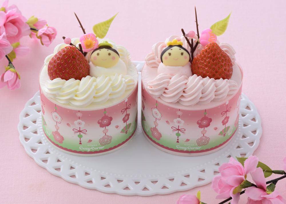 ネット予約は10％オフ！「銀座コージーコーナー」のひなまつりケーキ7種を全部見せ。