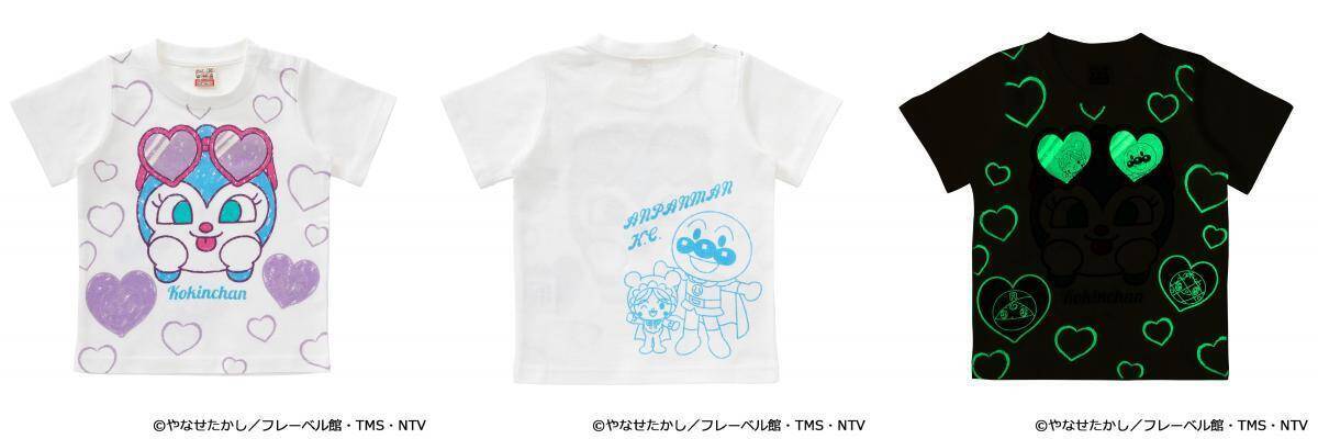 アンパンマン「オリジナルシートクッション」がもらえるキャンペーンも！ペアコーデもできちゃう新作半袖Tシャツが出たよ♡