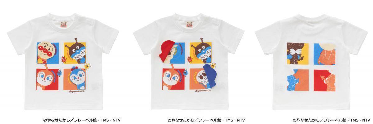アンパンマン「オリジナルシートクッション」がもらえるキャンペーンも！ペアコーデもできちゃう新作半袖Tシャツが出たよ♡