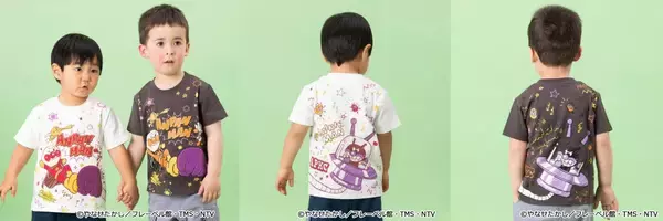 「アンパンマン「オリジナルシートクッション」がもらえるキャンペーンも！ペアコーデもできちゃう新作半袖Tシャツが出たよ♡」の画像