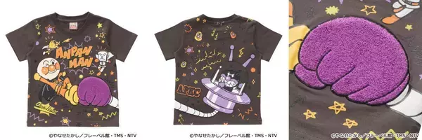 「アンパンマン「オリジナルシートクッション」がもらえるキャンペーンも！ペアコーデもできちゃう新作半袖Tシャツが出たよ♡」の画像