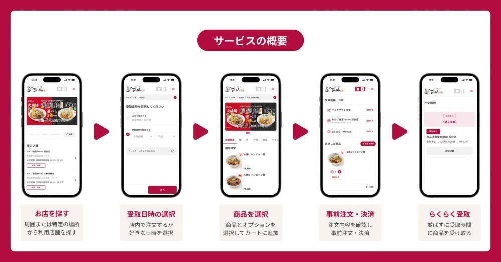 「れんげ食堂」でモバイルオーダーが順次開始！　スタート特典として「10％オフクーポン」を配布中《28日まで》