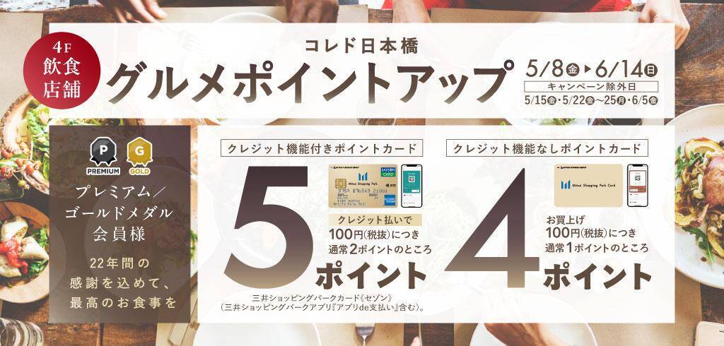 コレド日本橋で最大70％オフの「Thanks SALE」開催中。10月15日の閉館に向けて一部店舗で実施《6月15日まで》