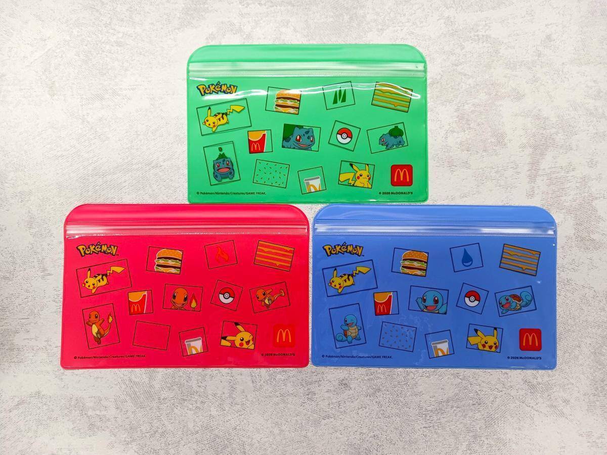 【マクドナルド】2026年夏の福袋はポケモンコラボ！グッズと商品券の中身をレビュー。