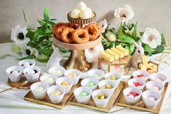 牛角の「デザート食べ放題」が全店・全コースに拡大！七輪で炙ったドーナツにアイスを合わせた"温×冷スイーツ"も見逃せない。