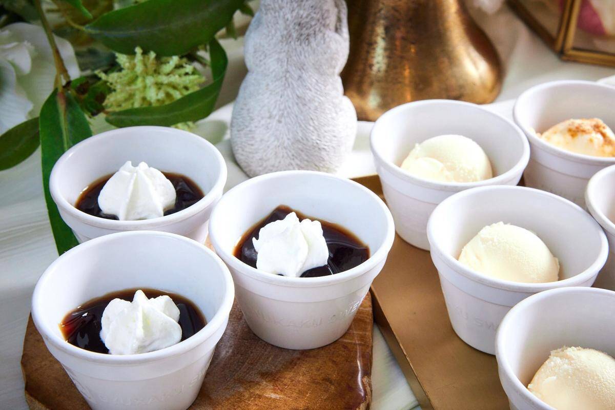 牛角の「デザート食べ放題」が全店・全コースに拡大！七輪で炙ったドーナツにアイスを合わせた"温×冷スイーツ"も見逃せない。