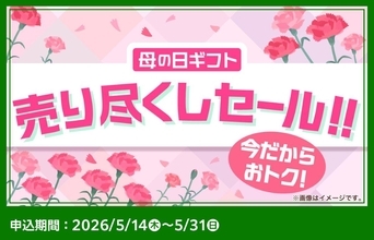 【ファミマオンライン】母の日向けのギフト菓子が最大41％オフ！超お得な「売り尽くしセール」は早い者勝ち。
