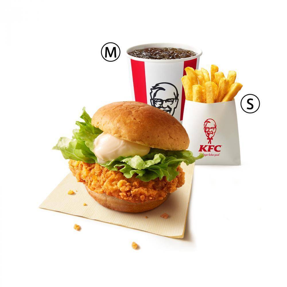 《850円が590円に》KFCの"チキンフィレバーガー"セットがお得に買える。5/8～5/28まで！