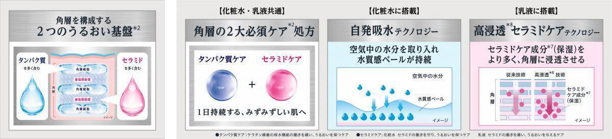 【1000円台コスメ】花王の新ブランド「ソフィーナ ベーシック」からうるおいに着目した化粧水＆乳液が登場