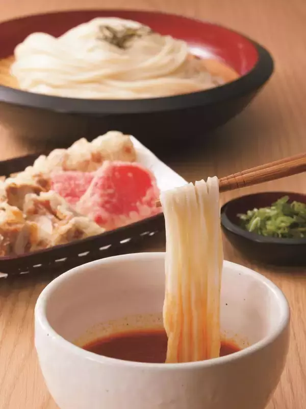 「【得得うどん】300円クーポンの配布企画も！海老天、あさりがたっぷりの「春の具盛祭」は5月20日まで。」の画像