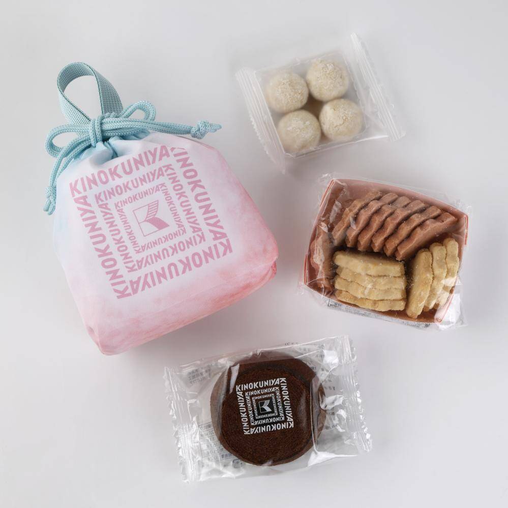 【紀ノ国屋】季節限定「さくらスイーツバッグ」で春を先取り♡焼き菓子入りの可愛い巾着バッグは卒業・入学のギフトにもぴったり。