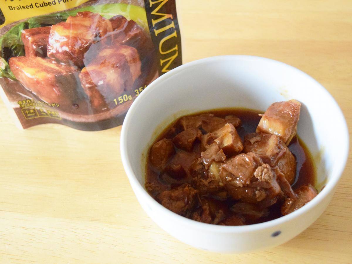 セブン・ローソン・ファミマの「角煮」を食べ比べ！味の違いやお肉のやわらかさを比較してみた。