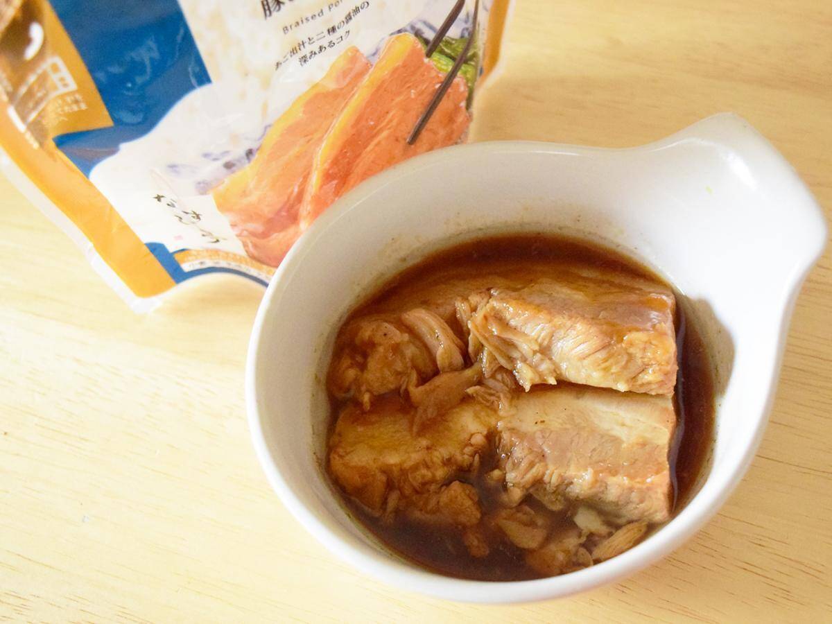 セブン・ローソン・ファミマの「角煮」を食べ比べ！味の違いやお肉のやわらかさを比較してみた。