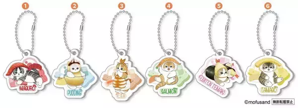 「くら寿司とmofusandが初コラボ！可愛すぎる限定寿司＆スイーツやオリジナルグッズが2月6日から登場♡」の画像