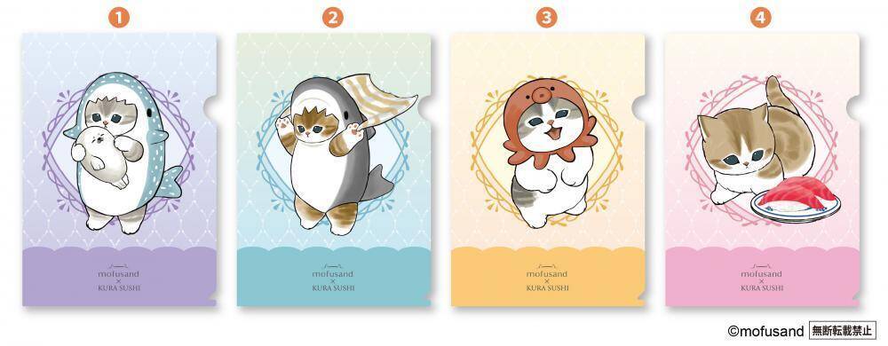 くら寿司とmofusandが初コラボ！可愛すぎる限定寿司＆スイーツやオリジナルグッズが2月6日から登場♡
