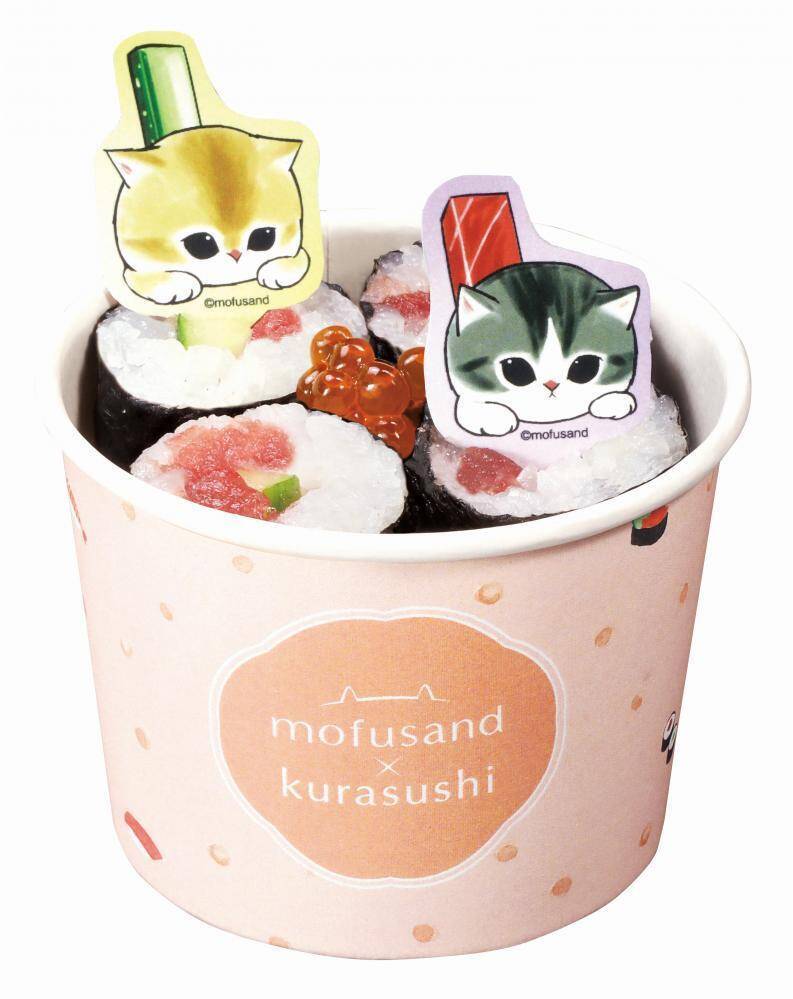 くら寿司とmofusandが初コラボ！可愛すぎる限定寿司＆スイーツやオリジナルグッズが2月6日から登場♡