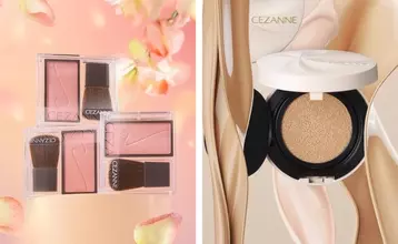 【セザンヌ】人気No.1チーク＆薄膜カバーファンデから新色登場♡6月上旬から先行販売スタート。