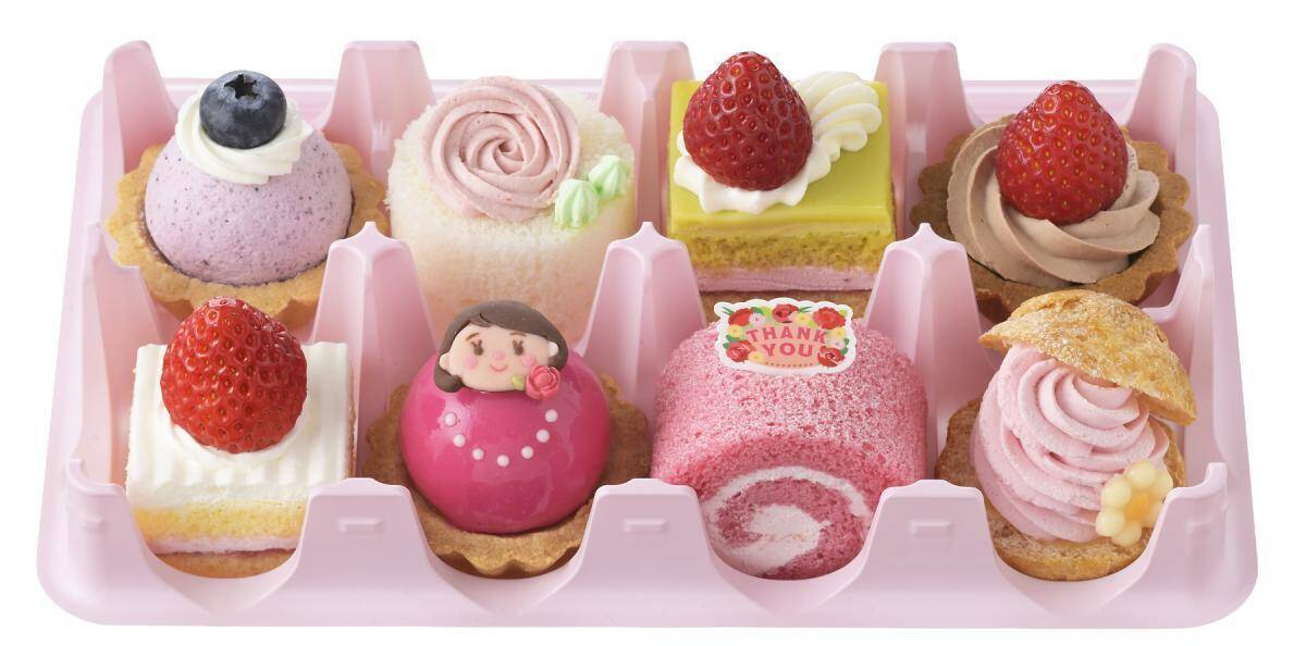 銀座コージーコーナーの「母の日ケーキ」は全部で6種。花束みたいなケーキやお母さんイメージのアソートなど多彩なラインアップ♡