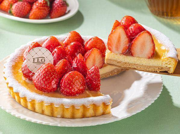 3月の「FLOの日」は"苺ぎっしりタルト"が登場♡定番人気スイーツやデリもお得に。