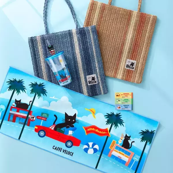 「【ベローチェ夏の福袋】黒ねこサマーバッグが40周年の限定デザインで登場。昨年はオンライン限定カラーがだ人気《7月2日発売》」の画像