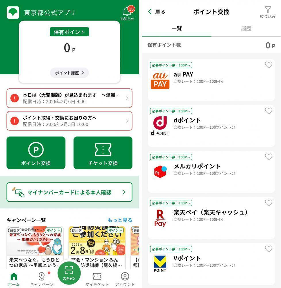 【東京ポイント】知らなきゃ損！1万1000ポイントを10％増量できるお得な交換先2つ「太っ腹すぎる」