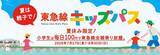 「【東急線】夏は平日も休日も小学生は100円で1日乗り降り自由！スタンプラリーも同時開催《8月30日まで》」の画像1