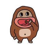 「【スシロー】サク山チョコ次郎とコラボしたチョコスイーツはウマ確でしょ。バレンタインシーズン限定♡」の画像2