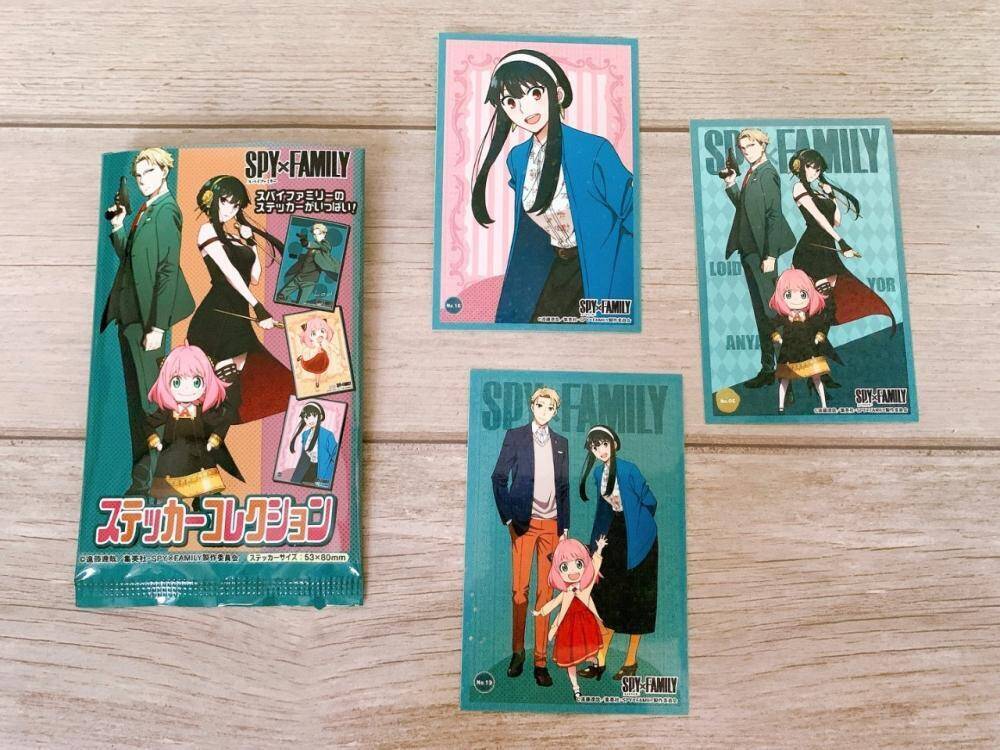 セリアで Spy Family の3枚入りシール発見 開封レビューするよ アーニャ出るかな 22年6月27日 エキサイトニュース