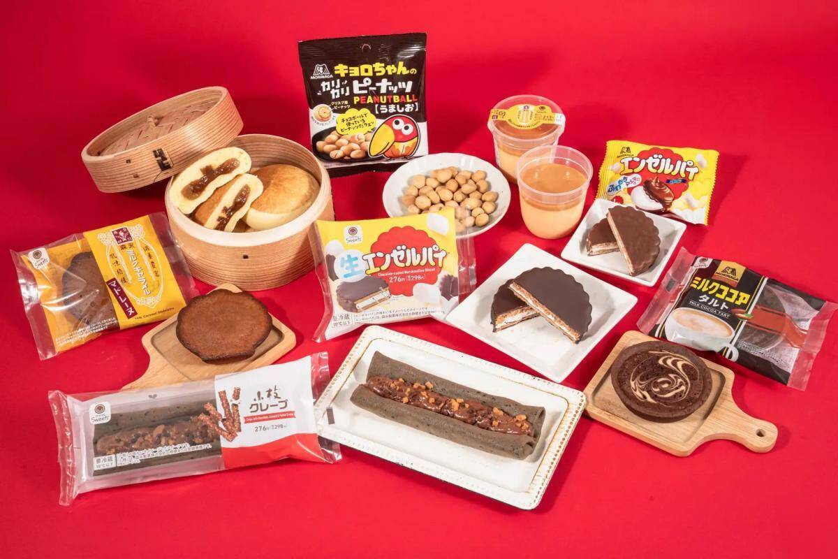 ファミマ×森永のコラボスイーツは全8種！ホットケーキまんや生エンゼルパイ...どれも美味しそう♡