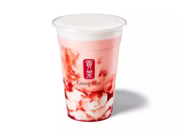 「ゴンチャ「いちご杏仁」再登場は「楽しみすぎる」「絶対外せない」　今年はたっぷり飲めるLサイズも」の画像